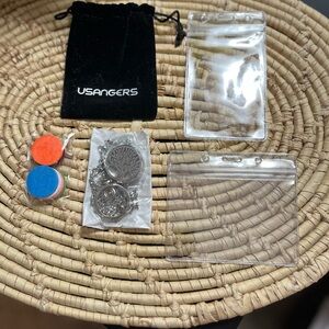 Aromatherapy Stainless Steel Lanyard: Women’s ID Holder with Tree of Life Charm